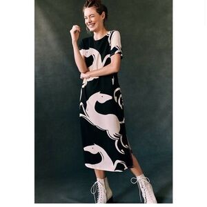 Anthropologie Corrie Lynn Calter Horse dress